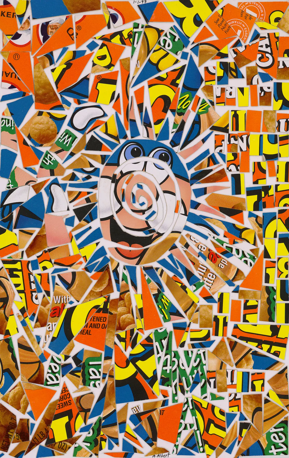 Cerealism Art Work: Peanut Butter Cap'n Crunch
