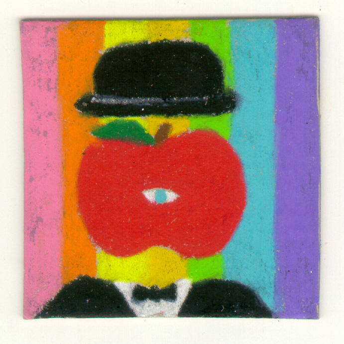 Sir Real Art Work: Red Apple Man